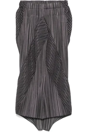 PLEATS PLEASE ISSEY MIYAKE Jupe mi-longue Cosmic Rays