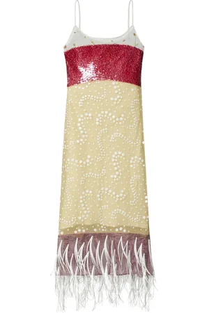Tory Burch Robe à ornements en cristal