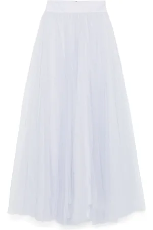 ZIMMERMANN Jupe en tulle à coupe longue