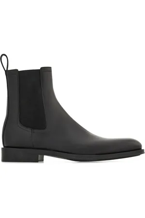 Salvatore Ferragamo Bottines à détails de surpiqûres