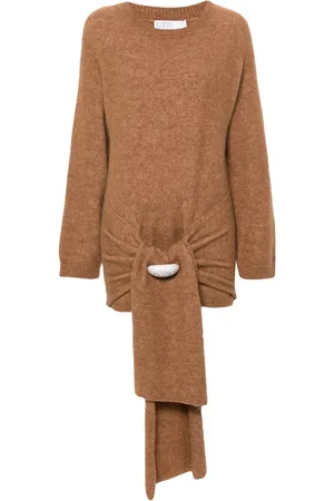 GIUSEPPE DI MORABITO Robe courte à détail de broche
