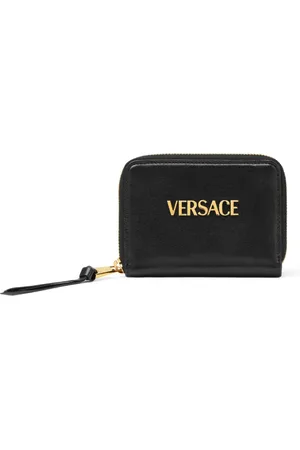 VERSACE Portefeuille Tag à fermeture zippée