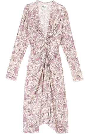 Marant Etoile Robe Zeliha à coupe mi-longue