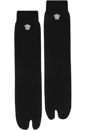 VERSACE Chaussettes Medusa à broderies