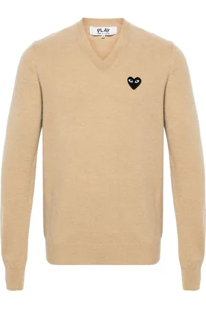 Comme des Garçons Pull à patch cœur