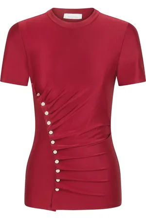 Paco rabanne T-shirt à design drapé