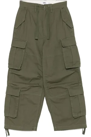 Vans Pantalon en coton à poches cargo