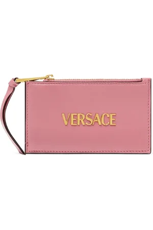 VERSACE Porte-cartes Tag à fermeture zippée