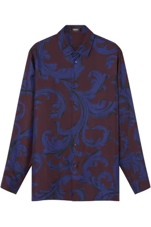VERSACE Chemise Baroque Leaf