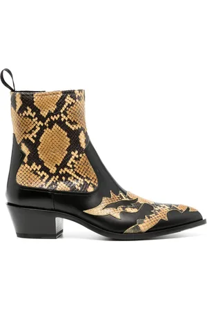Bally Bottines Vegas imprimé peau de serpent