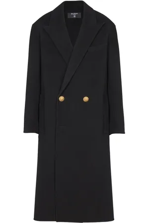 Balmain Manteau à boutonnière croisée