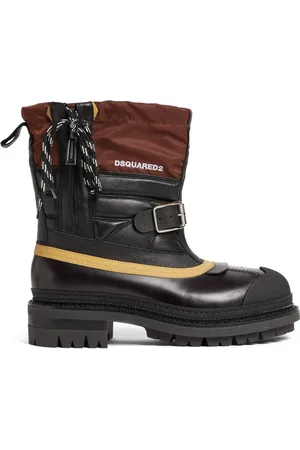 Dsquared2 Bottines à empiècements contrastants