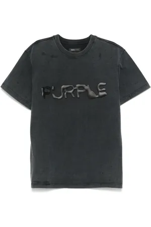 Purple Brand T-shirt Liquid Wordmark