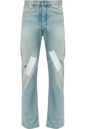 Maison Margiela Jean droit à effet usé