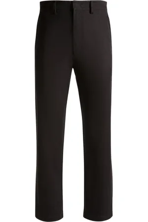 Bally Pantalon en coton à coupe droite