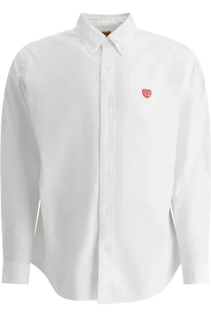 HUMAN MADE Chemise en coton à boutonnière