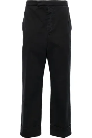 Thom Browne Pantalon droit à plis marqués