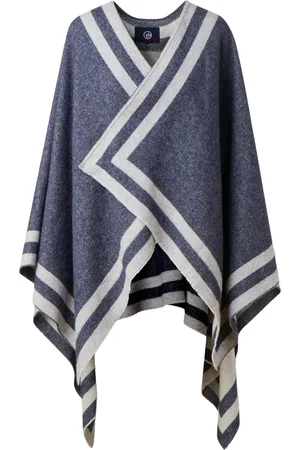 Fusalp Poncho à motif jacquard