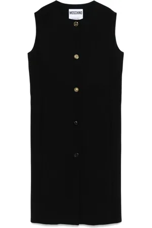 Moschino Robe mi-longue en crêpe
