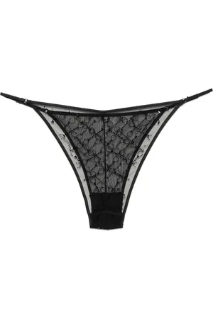 Kiki de Montparnasse Culotte Handcuff à ornements strassés