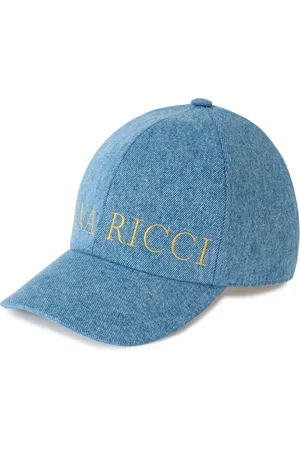 Nina Ricci Casquette en jean à logo brodé