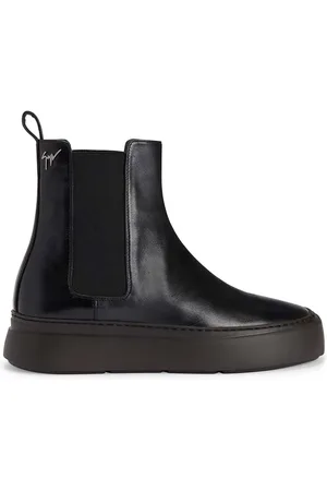 Giuseppe Zanotti Bottines à détails de surpiqûres