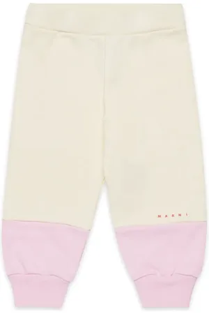 Marni Pantalon de jogging à logo imprimé