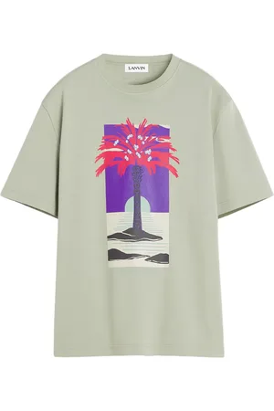 Lanvin T-shirt à imprimé graphique