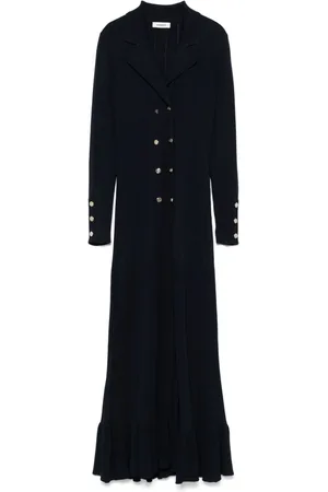 Sandro Robe en maille à coupe longue