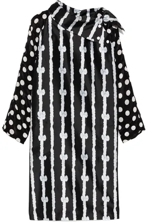 BATSHEVA Robe à imprimé graphique