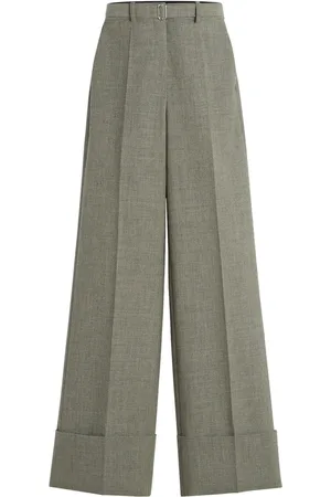 Lanvin Pantalon en laine à coupe ample