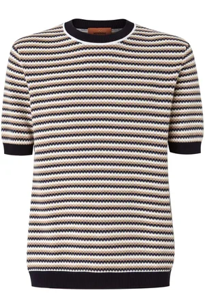 Missoni T-shirt à motif zig-zag