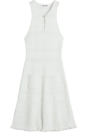 Lanvin Robe nervurée à coupe mi-longue