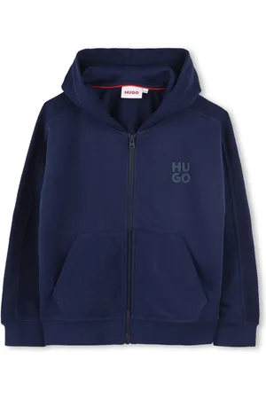 HUGO BOSS Hoodie à logo imprimé