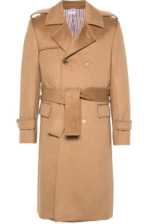 Thom Browne Manteau à boutonnière croisée