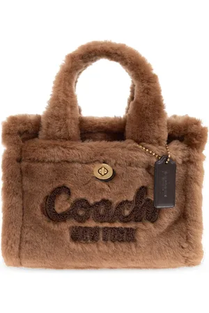 Coach Sac à main Cargo 20 en peau lainée