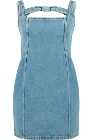 Nina Ricci Robe en jean à coupe courte