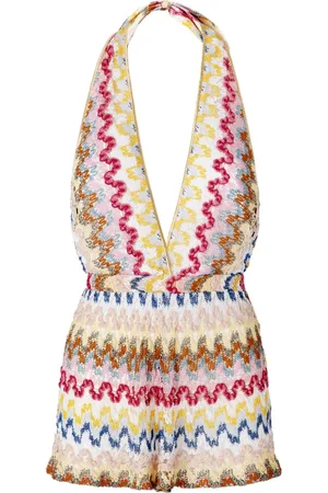 Missoni Combishort à motif zig-zag
