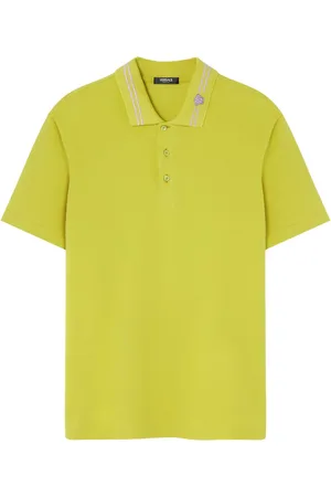 VERSACE Polo à logo Medusa brodé