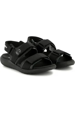 Karl Lagerfeld Sandales à logo imprimé