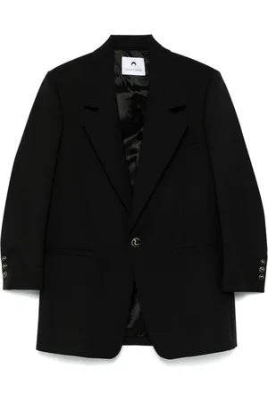 Marine Serre Blazer en serge