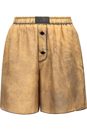 Maison Margiela Short en jean à effet usé