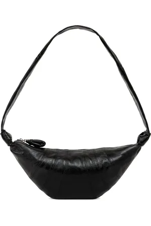 LEMAIRE Sac porté épaule Croissant médium en cuir