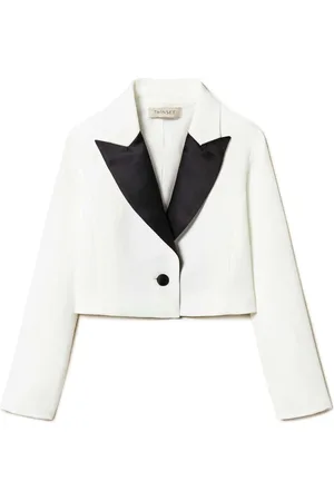 Twin-Set Blazer à coupe crop