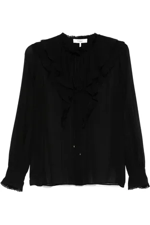 Chloé Blouse en soie à volants