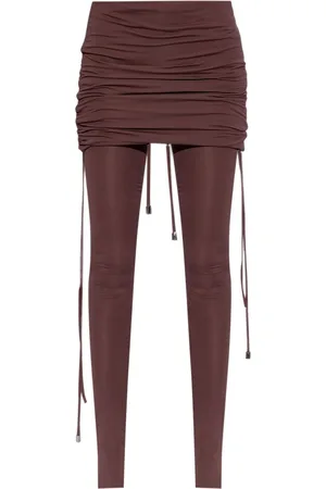 The Attico Legging à design drapé