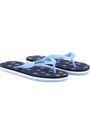 HUGO BOSS Tongs à logo imprimé
