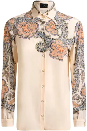 Etro Chemise Year of Snake en soie