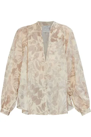 FORTE FORTE Blouse à imprimé graphique