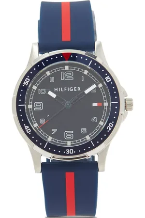 Tommy Hilfiger Montre à bracelet rayé 34 mm